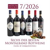 Rotweine Montalbano, 6 Fl.